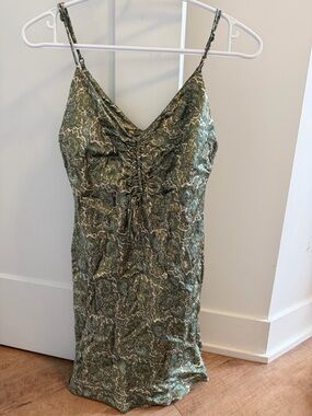 Zara Satin Mini Dress
